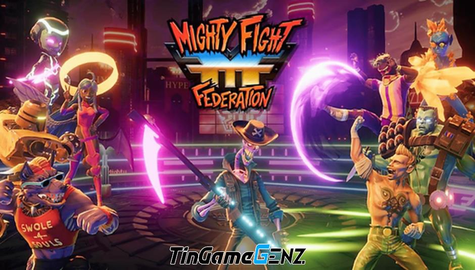 Tải miễn phí game Đối kháng hấp dẫn và vui nhộn - 'Mighty Fight Federation'