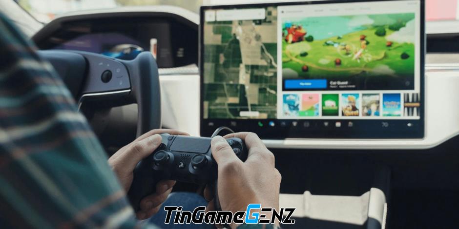 Tesla ngừng tích hợp trò chơi Steam vào các mẫu xe mới