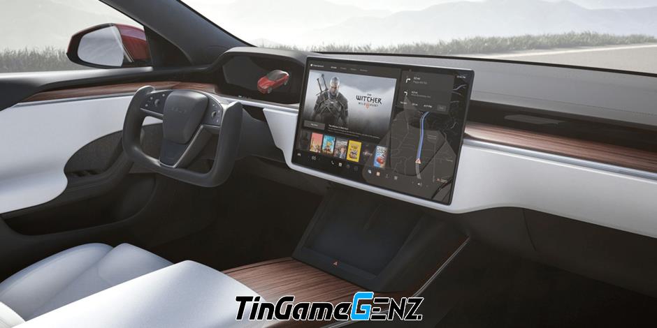 Tesla ngừng tích hợp trò chơi Steam vào các mẫu xe mới