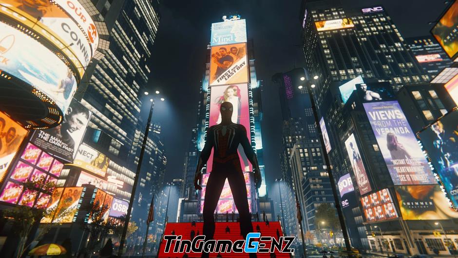 Tham quan Quảng trường Thời đại trong game Marvel's Spider-Man