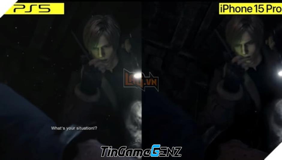 Tiêu đề: Cộng đồng khen ngợi phiên bản Resident Evil 4 Remake trên iPhone 15 với đồ họa vượt trội.