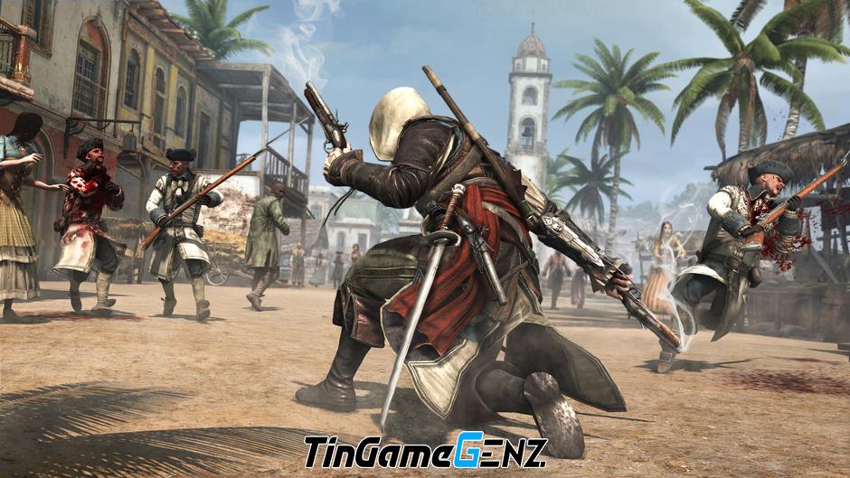 Top 5 game thế giới mở hấp dẫn giúp người chơi trở thành nhân vật như Jack Sparrow.