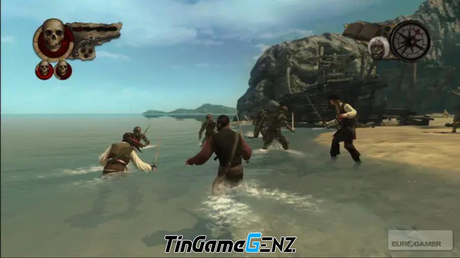 Top 5 game thế giới mở hấp dẫn giúp người chơi trở thành nhân vật như Jack Sparrow.