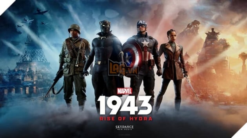 Trailer đầu tiên của Marvel 1943: Sự trỗi dậy của Hydra, Black Panther đấm nhau với Captain America