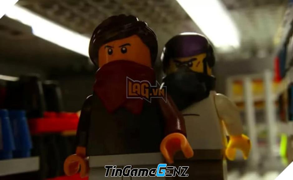 Trailer GTA 6 được tái hiện bằng LEGO, ấn tượng