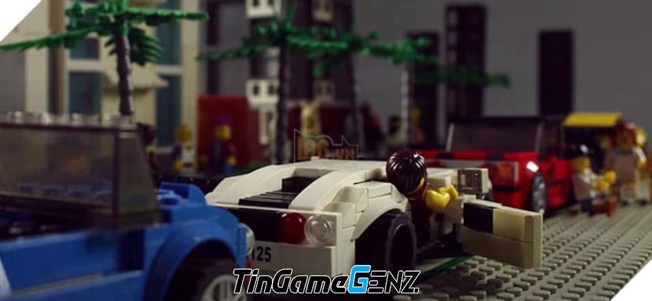 Trailer GTA 6 được tái hiện bằng LEGO, ấn tượng