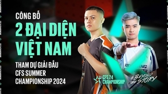 Wolf Empire và Ranking Esports đại diện Việt Nam tham dự CFS Summer Championship 2024.