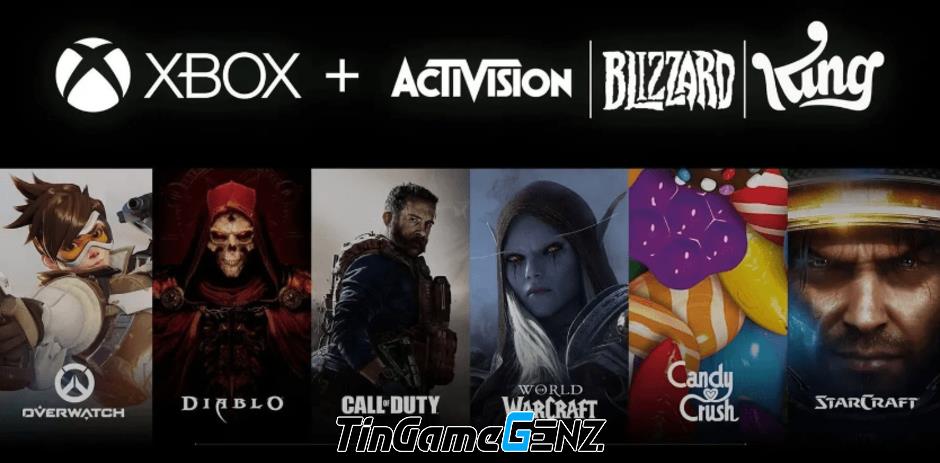 Xbox sở hữu danh sách thương hiệu trò chơi lớn như thế nào sau khi mua lại Activision Blizzard?