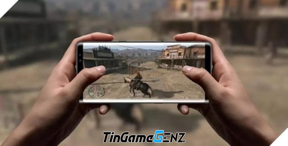 Youtuber chơi Red Dead Redemption 2 trên điện thoại di động