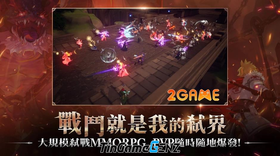 Zenonia: Game MMORPG đỉnh cao từ Com2uS trong series Warzone